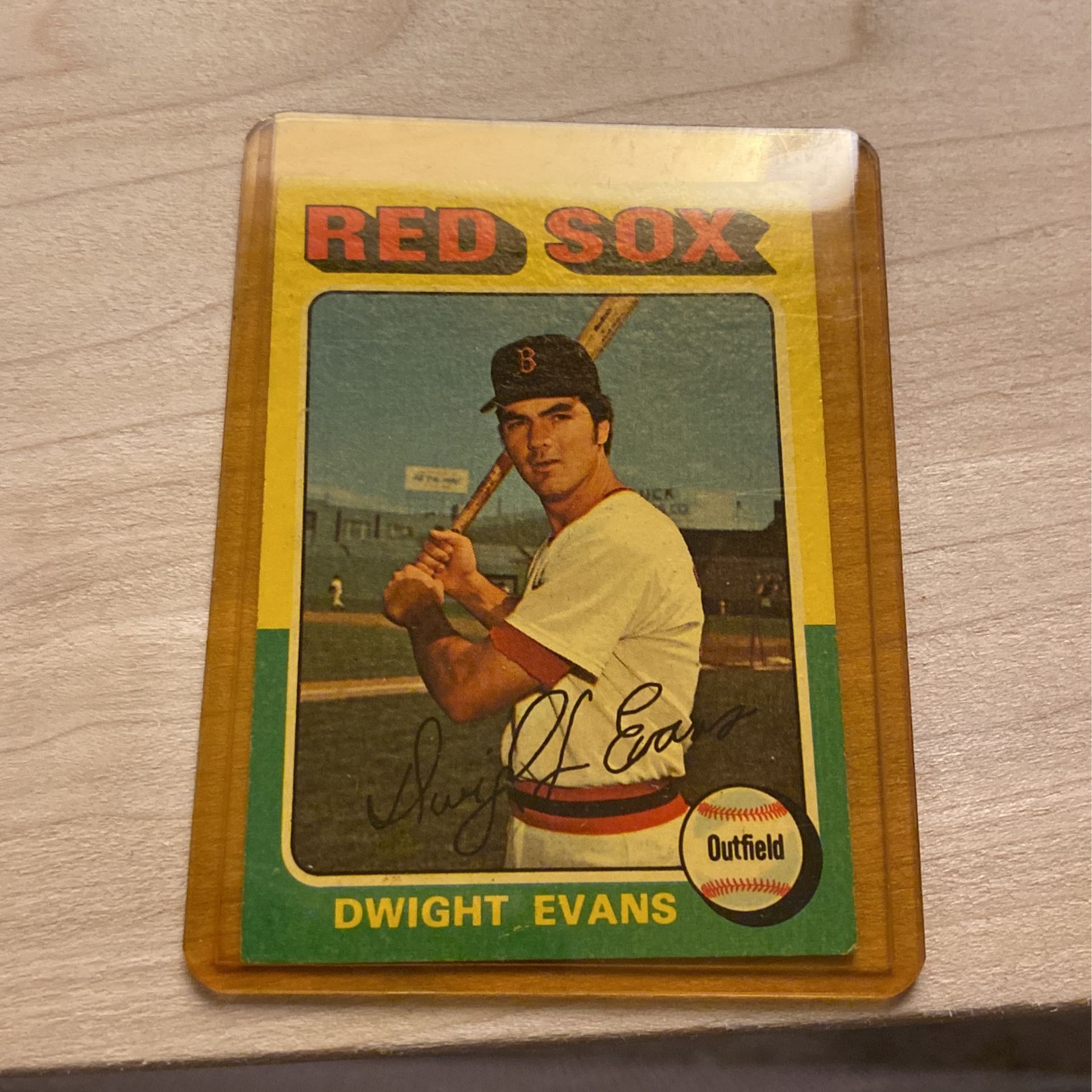 Dwight Evans Baseball Card