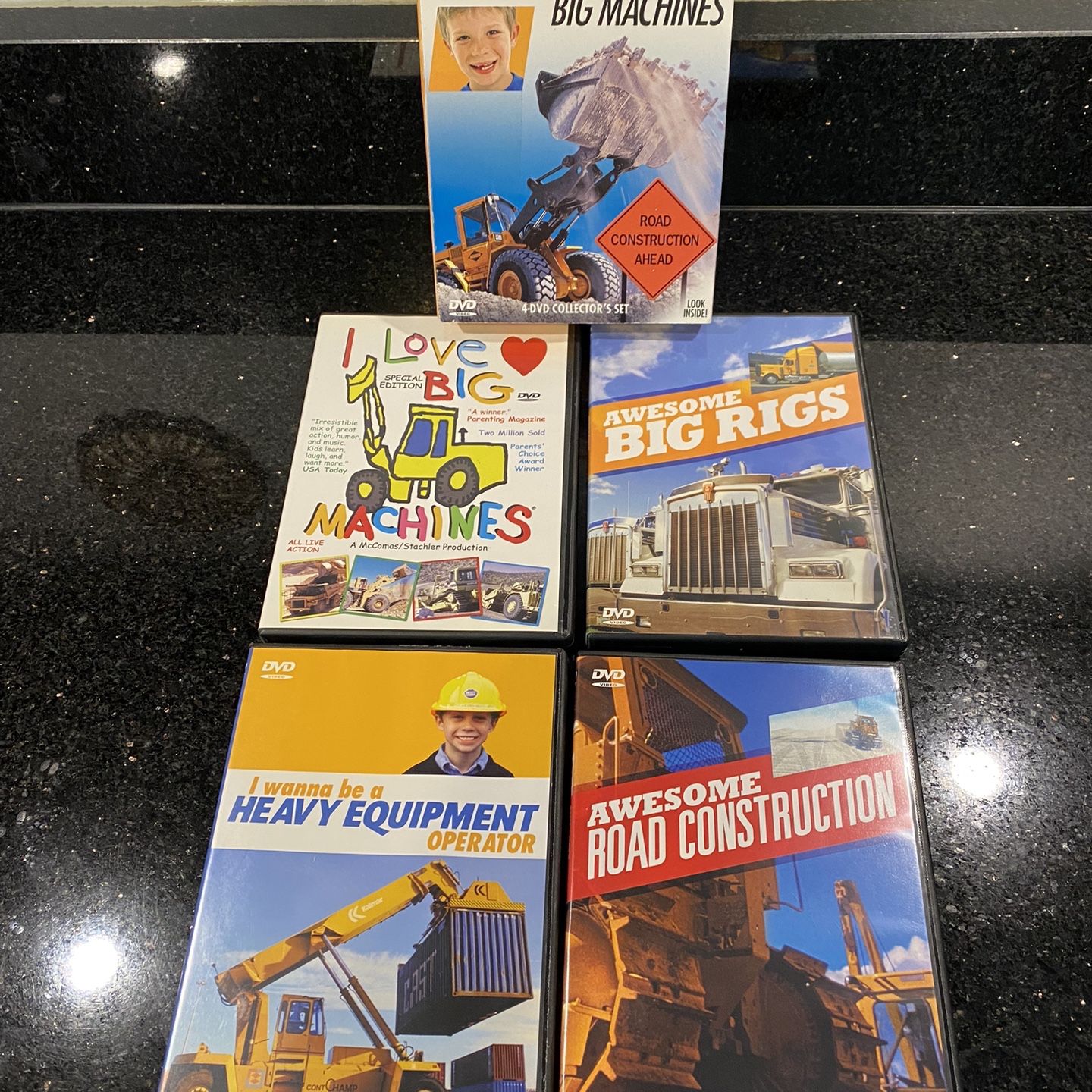 Boys Love Big Machines: 4-Disc Collector's Set DVD for Sale in