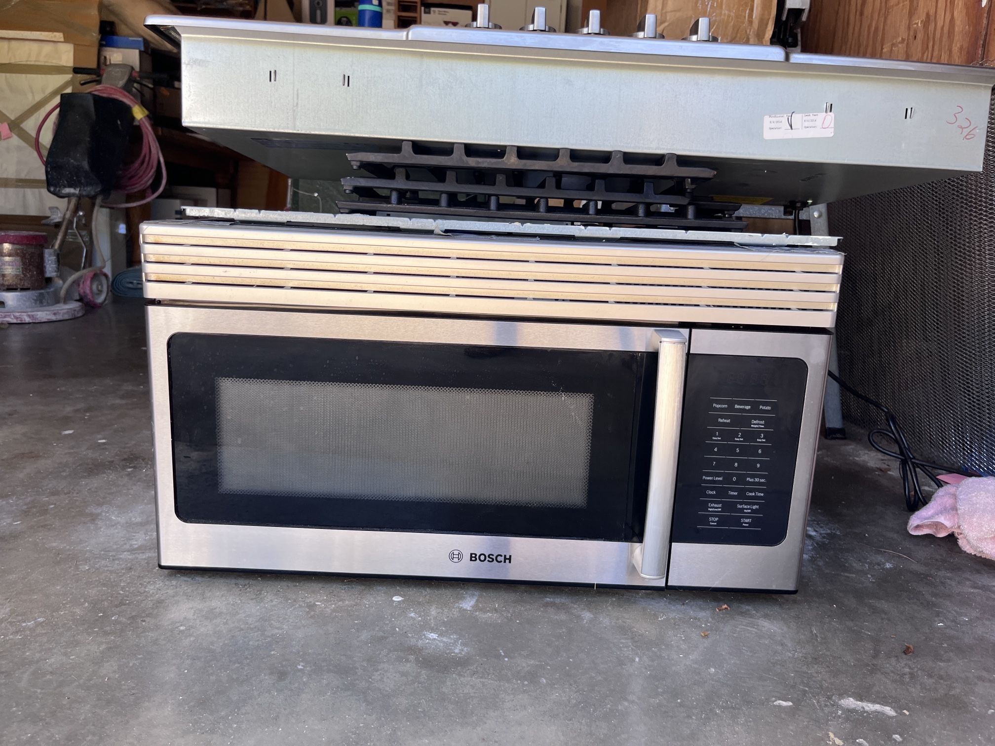 Bosch Over stove Microwave $150