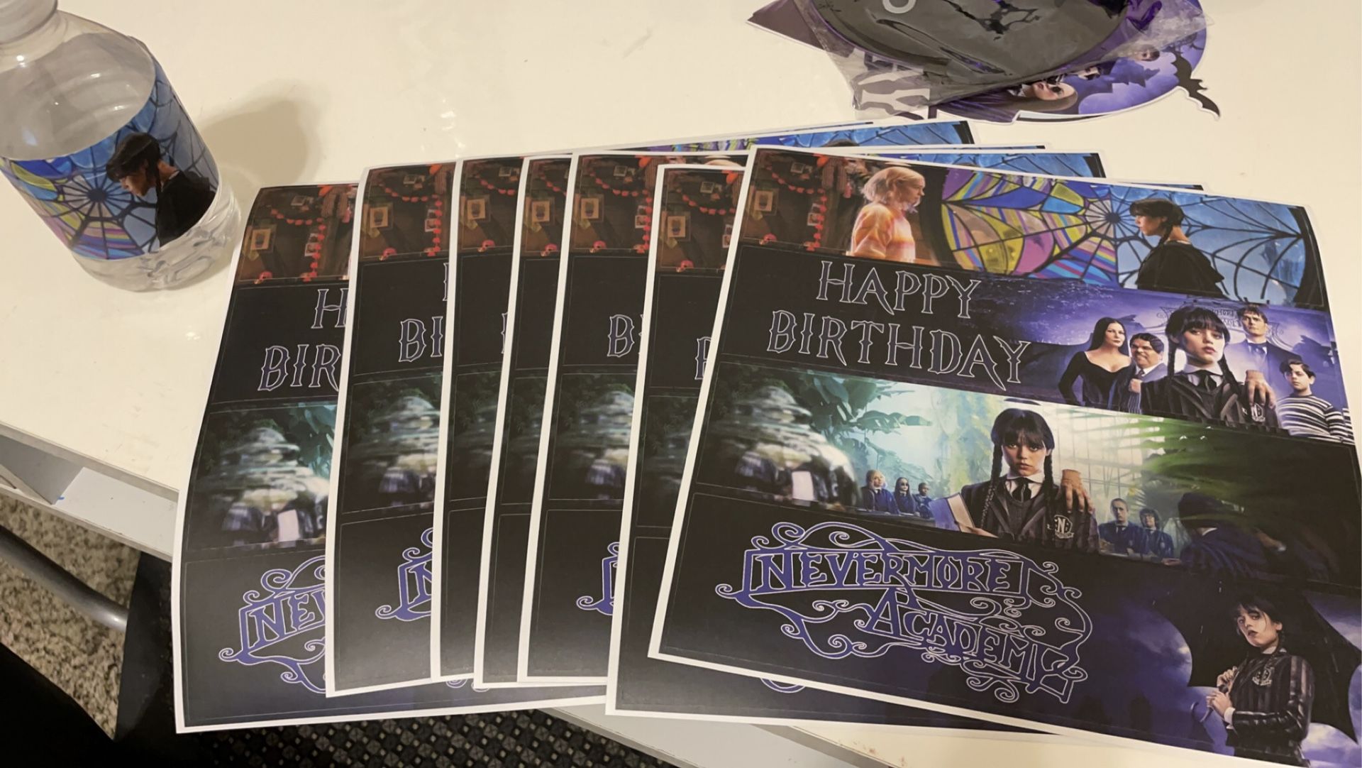 Wednesday Addams Party Decor