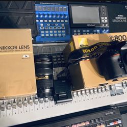 Nikon D800 + Nikkor 24-70mm f/2.8G ED – Full Frame Pro Kit + Extras | Perfect Working Condition