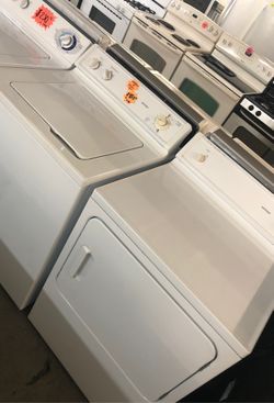 Washer and dryer set