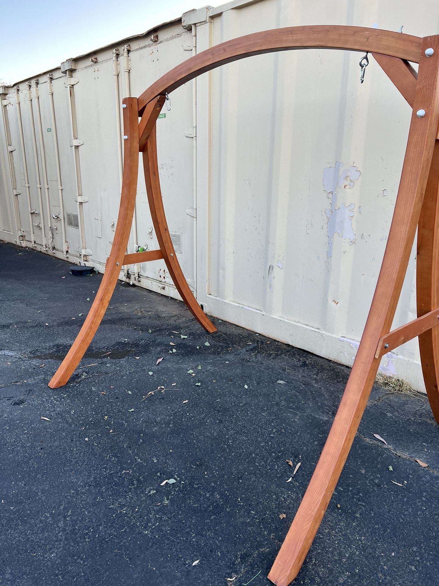 Heavy Duty Wooden Swing Frame