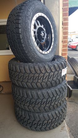 4 rines 18con llantas todo nuevos para Chevrolet GMC toyota y nissan de 6 virlos universal