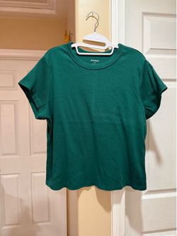 Women’s green blouse