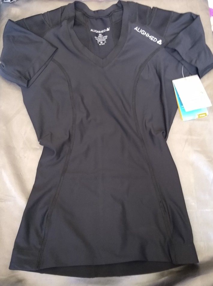 POSTURE MEN´S CORRECTING SHIRT BLACK