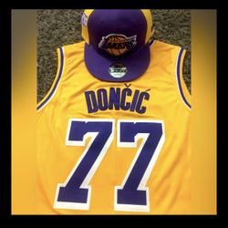 NBA Lakers Doncic Jersey