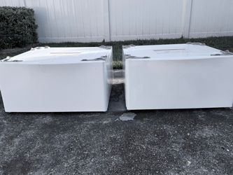 Lg washer electric dryer pedestals
