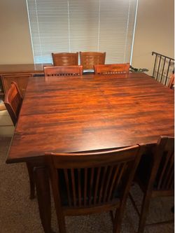 Kitchen Table 6 chairs