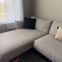 IKEA light tan couch for sale