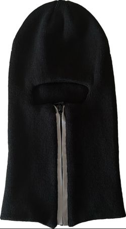 Winter Ski Mask With Zipper