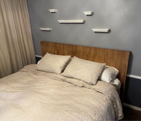King Size  Wood Headboard