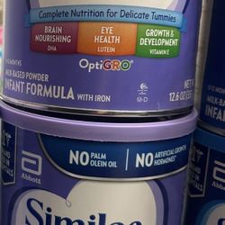 2 Cans Of Similac Formula 