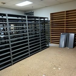 Metal Shelving Units 36”x12”x6’ Tall  