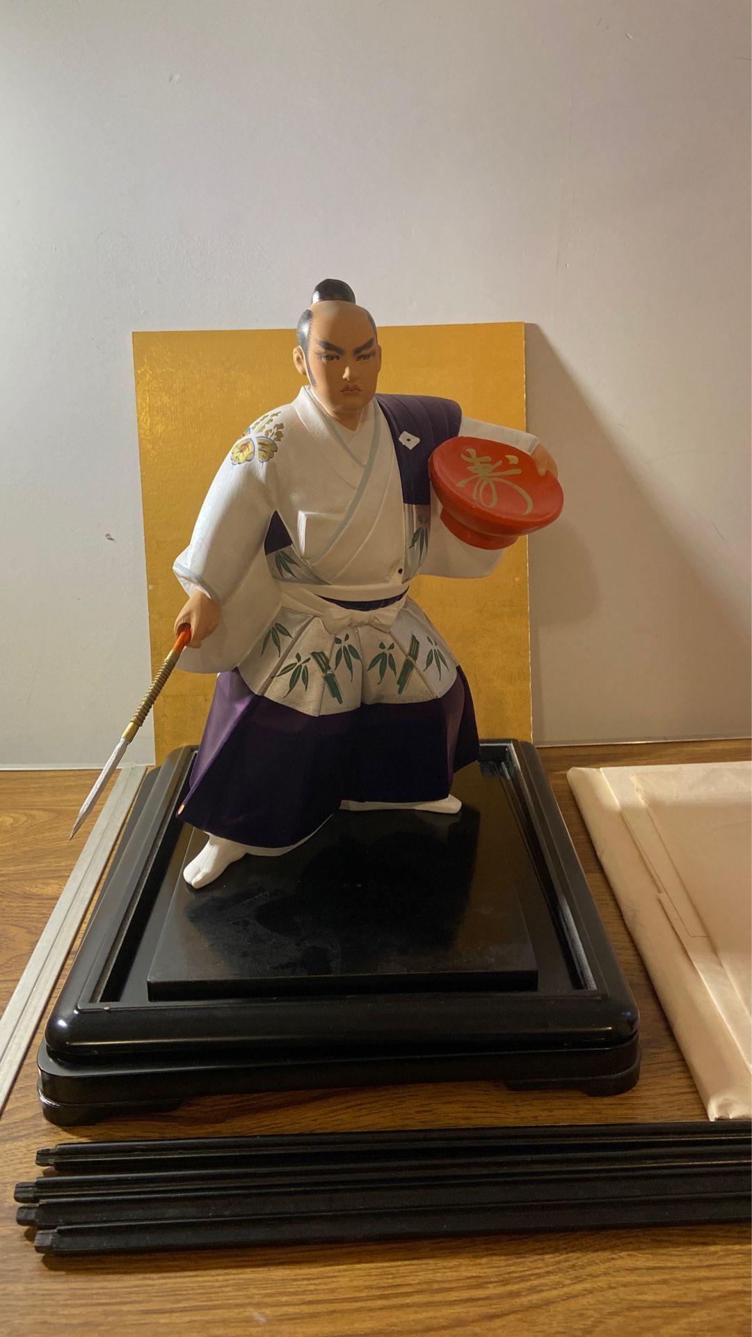 Japanese Samurai Warrior Doll