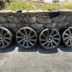 22 Inch “ GIMA “ Rims With Brand New Tires 