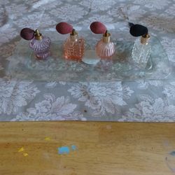 Vintage Parfums Bottles 