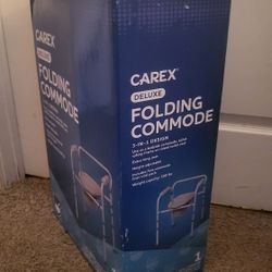 Carex, Folding Commode Weight Capacity 300 lbs