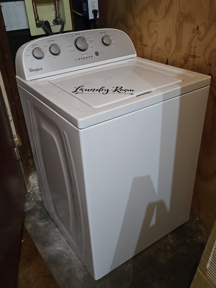 Whirlpool matching electric washer & dryer