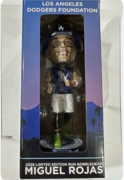 Miguel Rojas run bobblehead $40