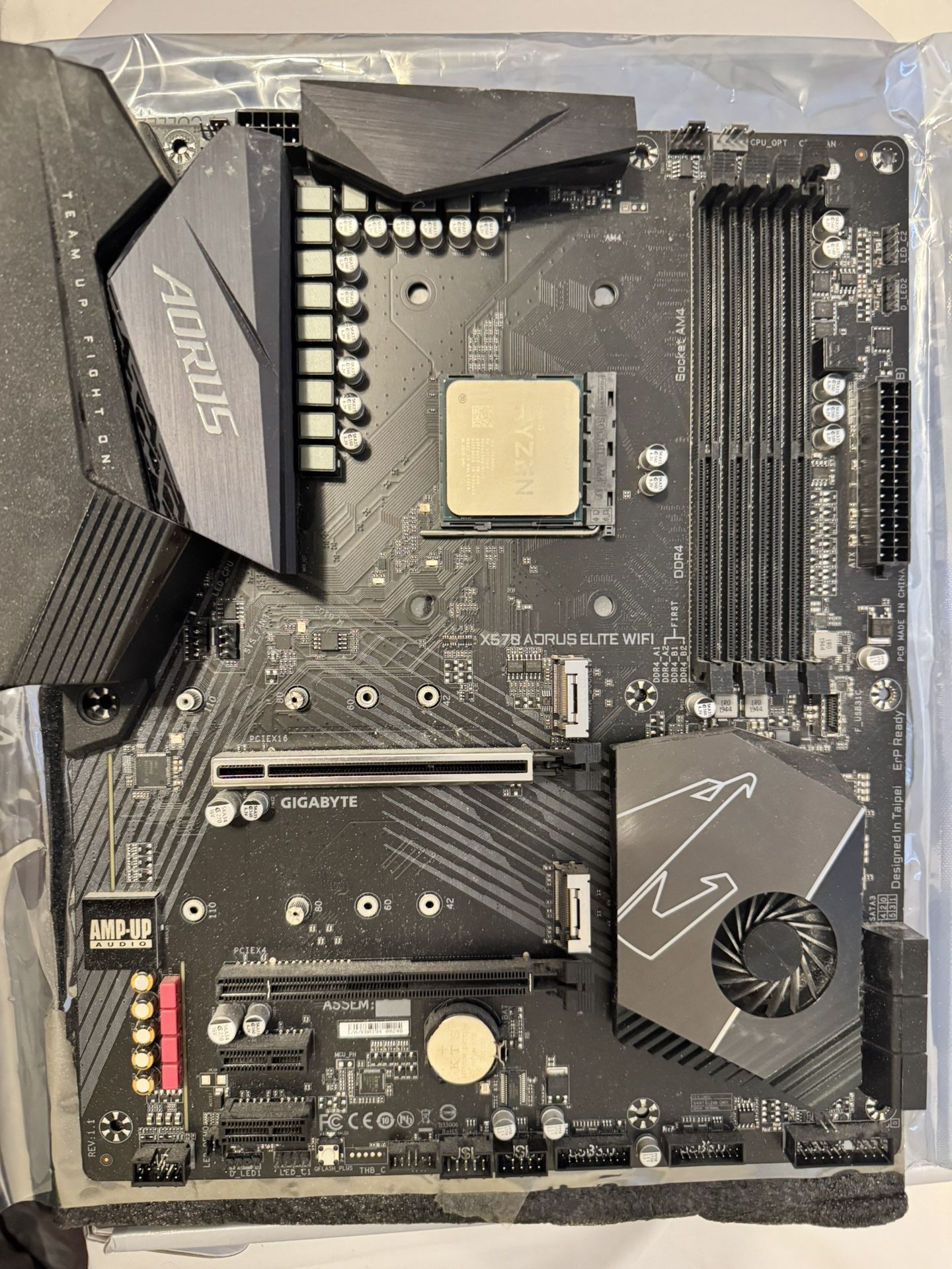 AMD Ryzen 9 5900X CPU + Gigabyte Motherboard