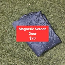 Insulated Magnetic Door Curtain