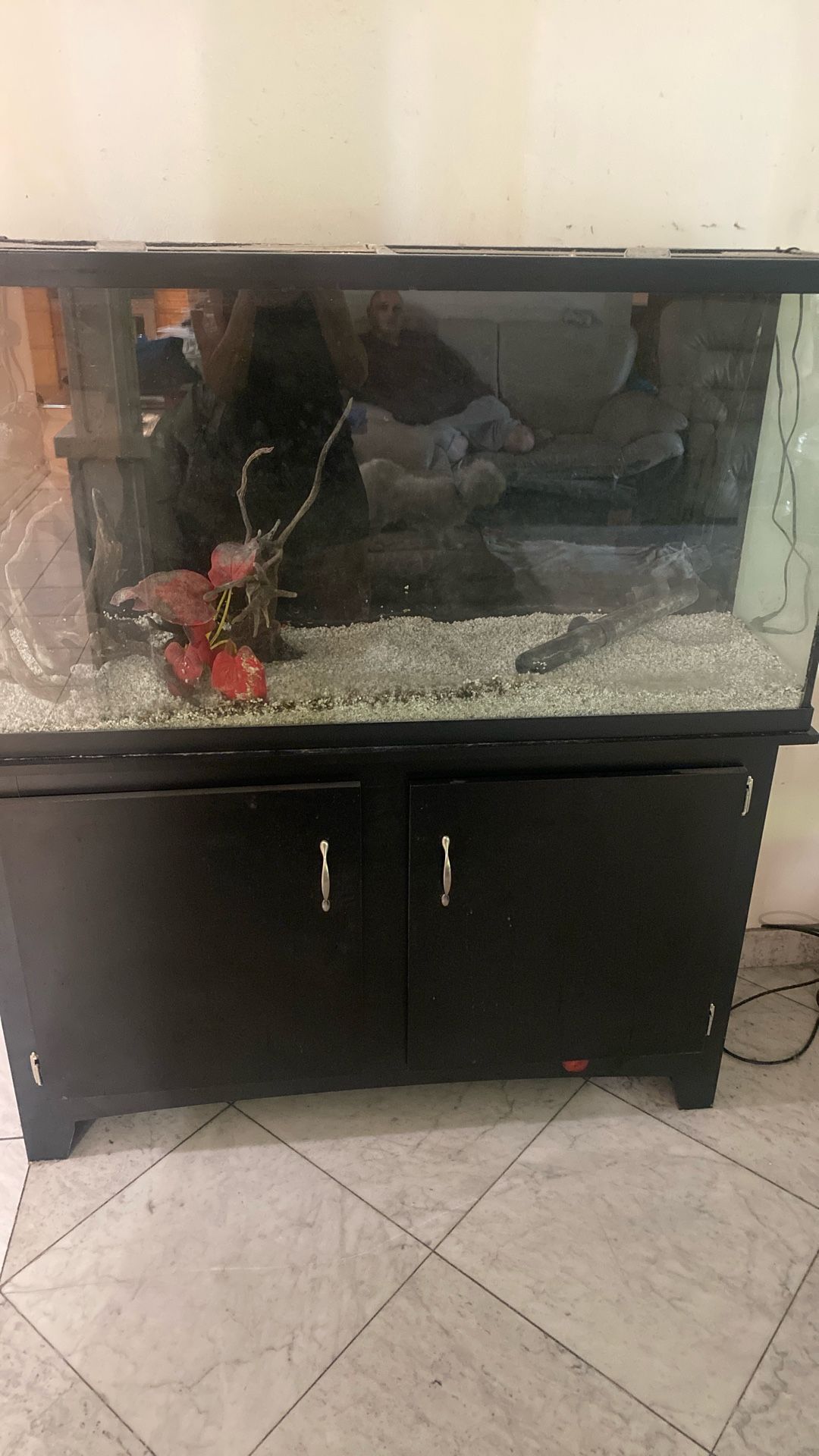 75 Gallon Fish Tank Glass & Stand