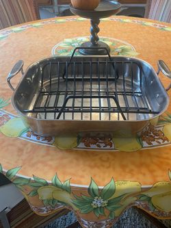 All Clad  Roasting Pan with Rack