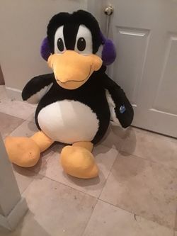 Stuffed 4ft tall new penguin