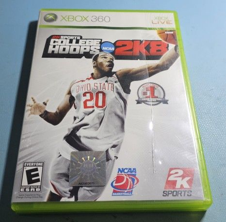 College Hoops 2K8 Xbox 360 Game CIB