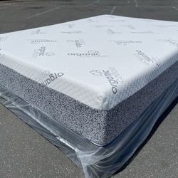 Queen Cooling gel Hybrid Memory Foam Mattress!