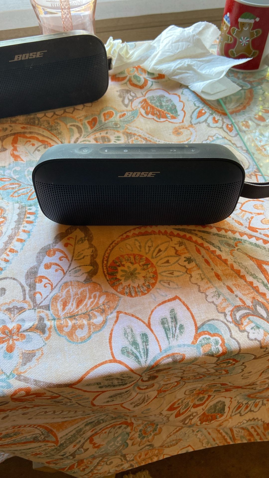 2 BOSE portable speakers