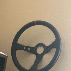 Quick release steering wheel