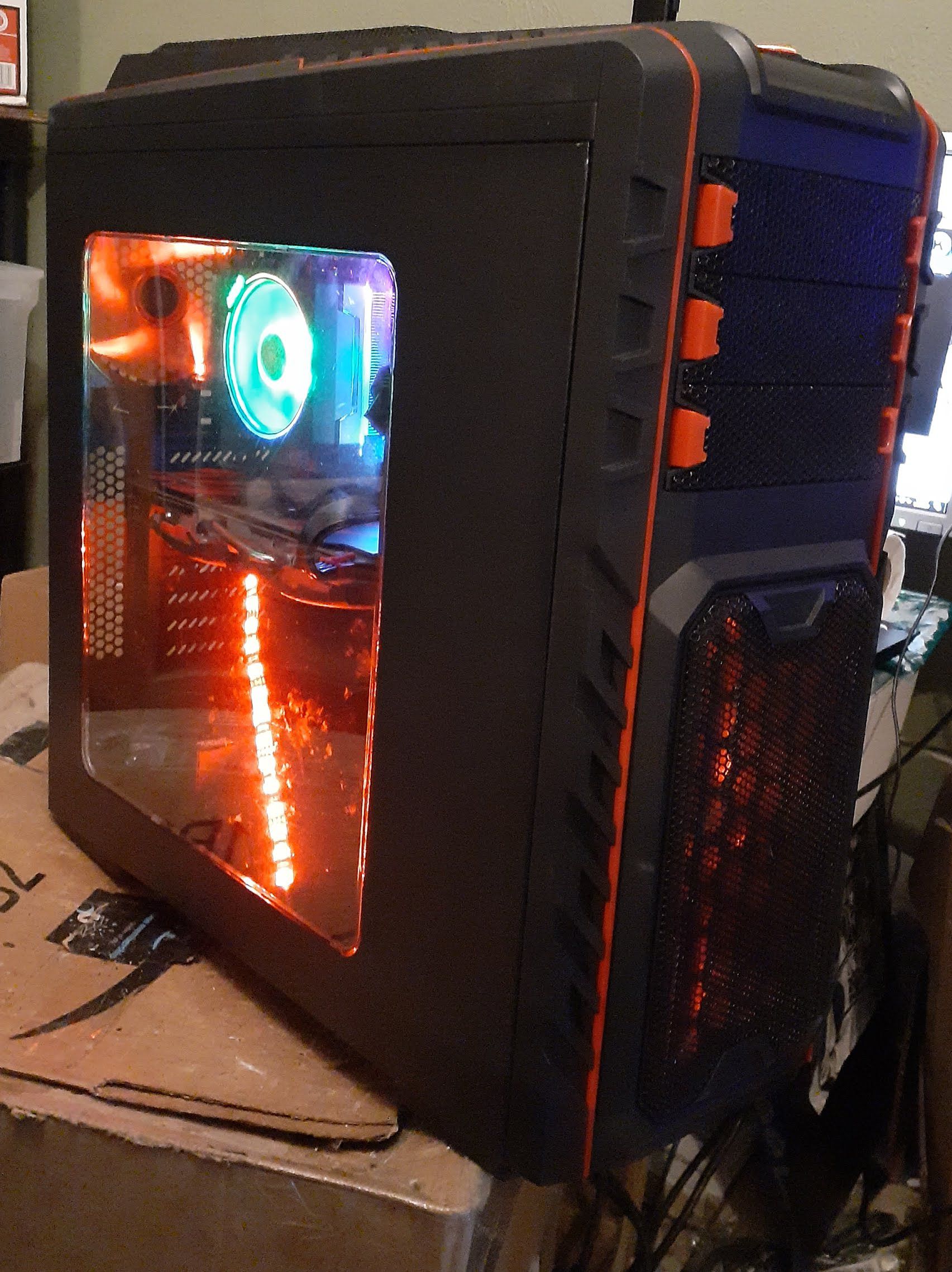 Ryzen 2700x Custom Built Gaming PC with RX 570 8 gig Video Card. 6 months old, lightly used.