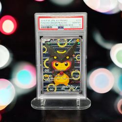 Pikachu Shiny Rayquaza Poncho PSA 10