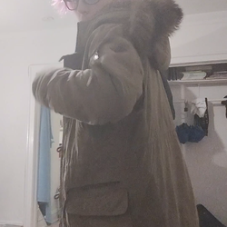 Heavy coat Hollister ( Green )