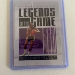 Future Legends Of The Game Elgin Baylor