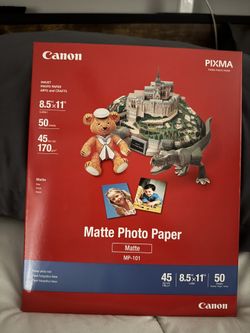 4 Packs Of Cannon Photo Paper $50