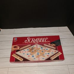 Vintage 1989 SCRABBLE Crossword Board Game Milton Bradley #4024 Complete