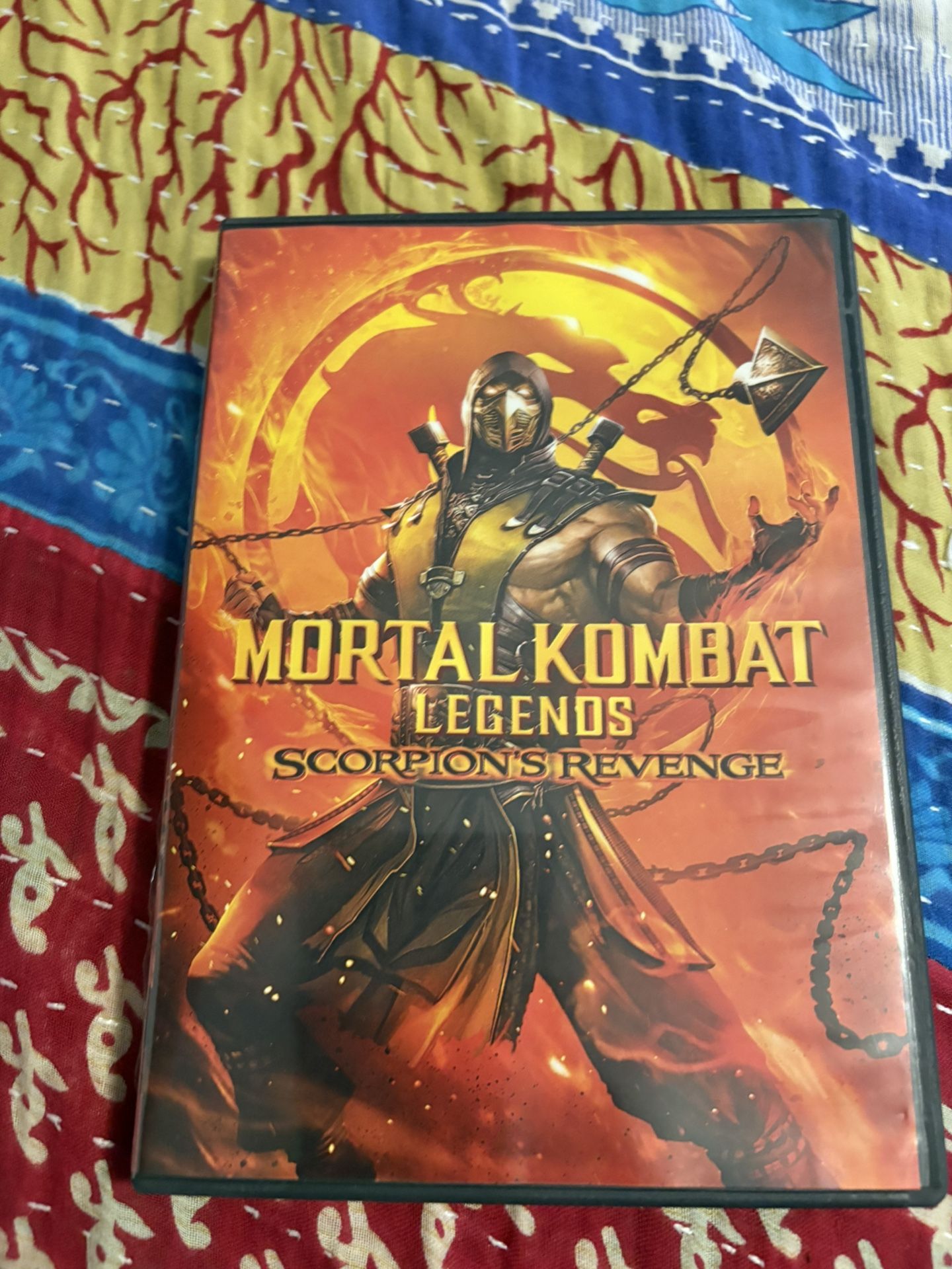 Mortal Kombat Legends Scorpions Revenge DVD $4