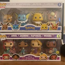 Funko Four Packs Pokemon And Disney Princesses