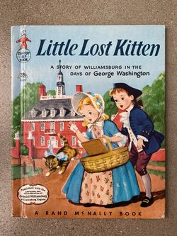 1956 Colonial Williamsburg Illustrated Book