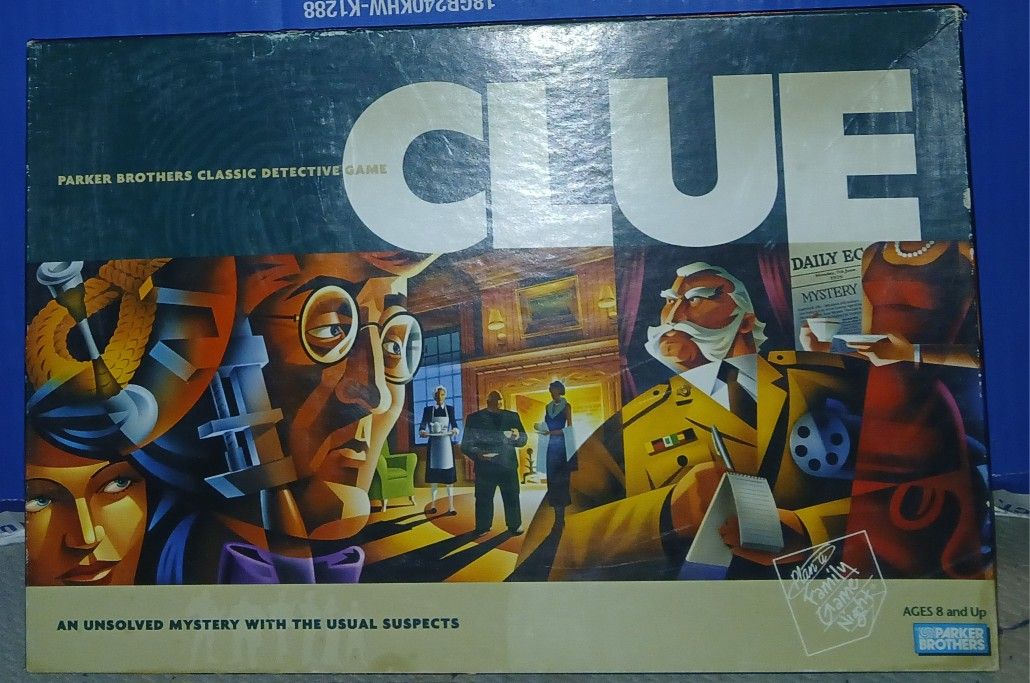 Used 2013 Clue Game.