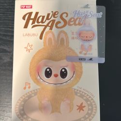 Authentic PopMart Have A Seat Labubu Size