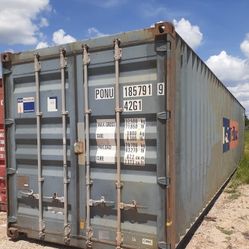40ft Standard Height Wind/Water Tight Shipping Containers For Sale 