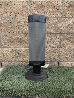 Lasso Ceramic Pedestal Tower Indoor heater Remote 