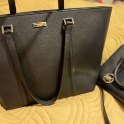 Large Kate Spade Bag (New) Black