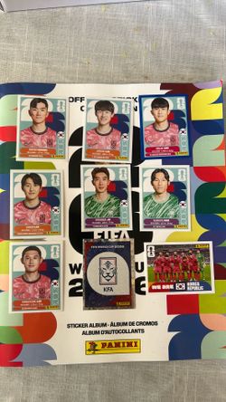 Korea - panini stickers 2026