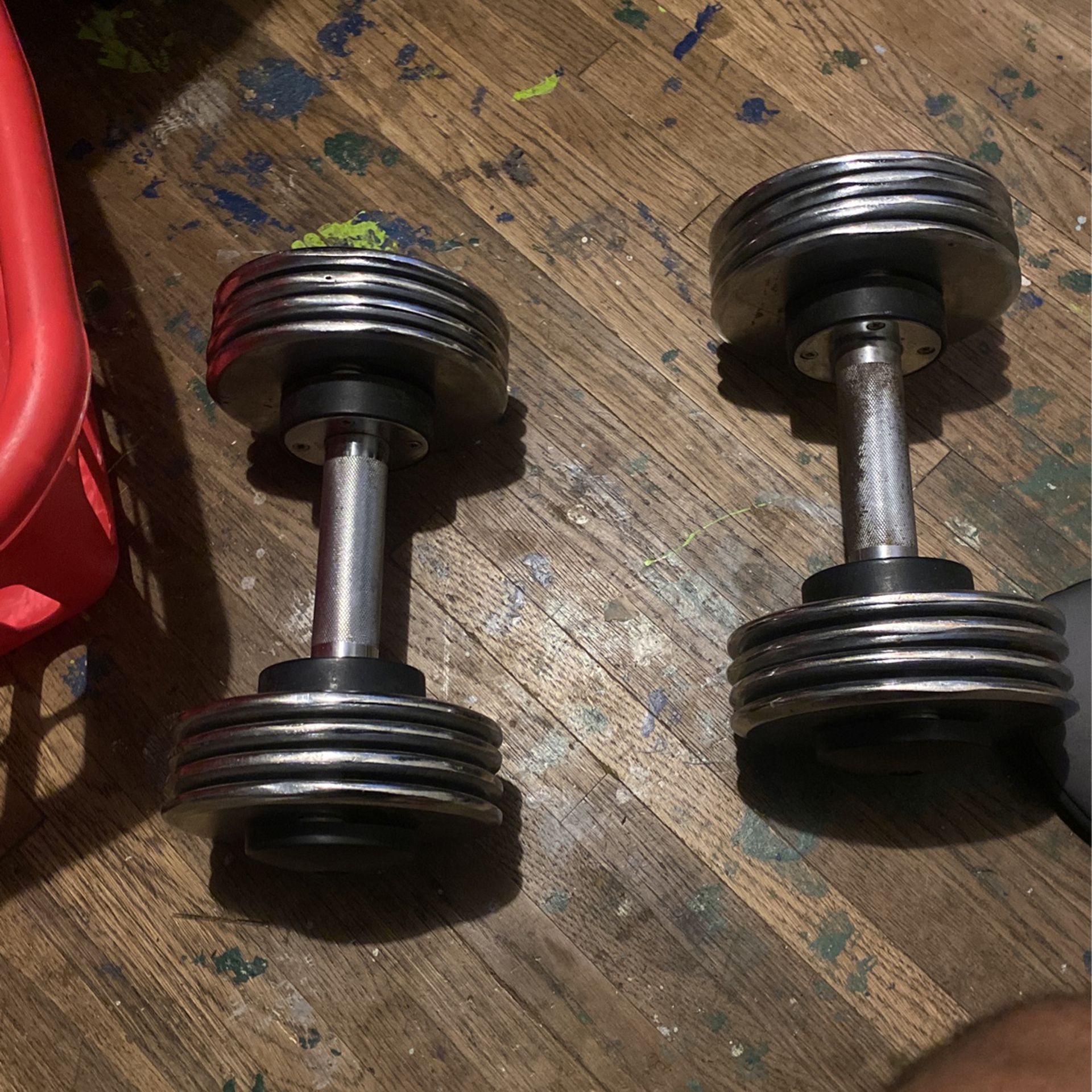 Adjustable Weight Dumbbell Set 