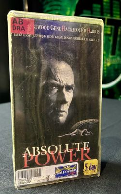 Absolute Power - Clint Eastwood VHS